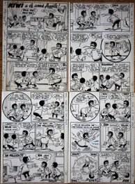 Roger Médina - Kiwi a le coeur fragile - histoire complète en 4 planches - Comic Strip