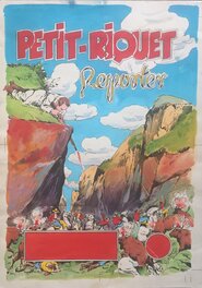 Gaston Niezab - Petit Riquet reporter - Couverture originale