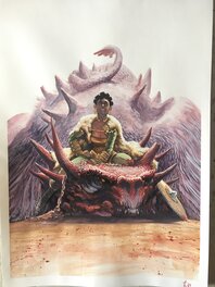 Tirso - Dragon Lady - Illustration originale