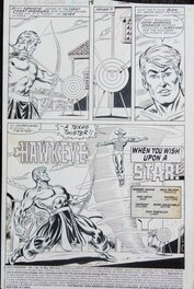 Don Heck - Hawkeye Splash Page  Solo Avengers Issue 18 - Planche originale