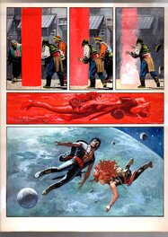 Don Lawrence - Don Lawrence magnifique planche originale Storm : un reve devenu realite... - Comic Strip