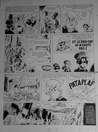 Christian Godard - "les Hommes de la boue" , Martin Milan - Comic Strip