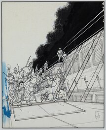 Fred Simon - Rails couverture tome1 - Comic Strip