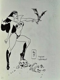 Jordi Bernet - Jordi Bernet - Vampirella - Original Illustration