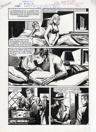 Pietro Raschitelli - Coplan, Secteur dangereux, planche 78 (Artima) - Comic Strip