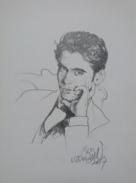 Ron Van Riet - Federico García Lorca - Illustration originale