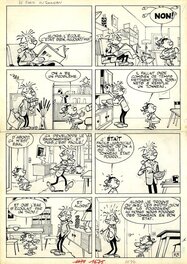 Maurice Tillieux - 1961 - César et Ernestine, "Le fond du tonneau" - Comic Strip