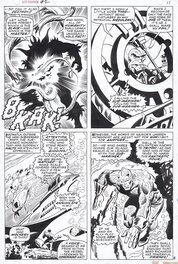 John Buscema - 1968-07 Buscema/Giacoia: Sub-Mariner #2 p08 w. Triton vs. Plantman - Comic Strip