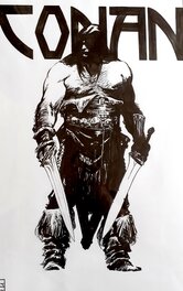 Robin Recht - Conan - Illustration originale