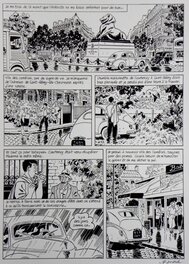 François Ravard - Nestor BURMA, Tome 13, les rats de Montsouris, planche n°29, 2020. - Comic Strip