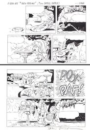 Daan Jippes - Daan Jipes | 2011 | Donald Duck Bath pooling - Comic Strip