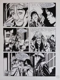 Roberto De Angelis - NATHAN NEVER # 76 p. 55 - Comic Strip
