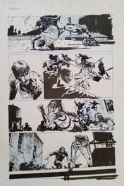 Michael Lark - Daredevil # 115 p. 10 - Comic Strip