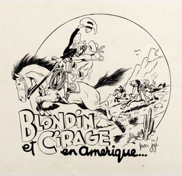 Blondin et Cirage - Original Cover