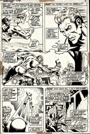 Rich Buckler - Avengers 104 Page 2 - Comic Strip