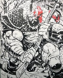 Tyrell Cannon - Kratos - God Of War - Illustration originale