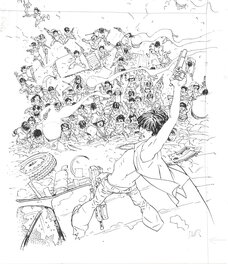 Michel Durand - Michel Durand - Couverture Cuervos Tome 2 - Couverture originale