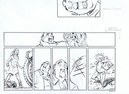 Charel Cambré - Amoras 4 Lambik pagina 37b - Planche originale