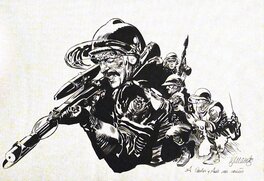 Fernando Fernandez - La Guerre. - Original Illustration