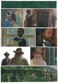 Fabrice Le Hénanff - Frabrice Le Hénanff | 2019 | Monet, Un arc-en-ciel sur Giverny - Comic Strip