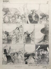 Planche préparatoire entière Planche préparatoire entière