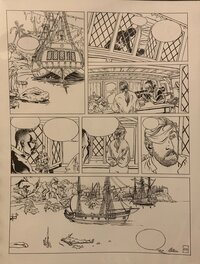 Daniel Redondo - La jeunesse de Barbe Rouge - Les mutinés de Port-Royal; p. 20 - Comic Strip