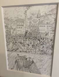 Théo - Le pape terrible, dernière page du tome 1 - Comic Strip