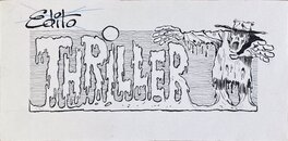 Marcel Gotlib - Edito Thriller - Illustration originale