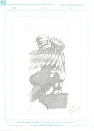 Dan Lawlis - Spider-Man: The Jackal Files #1, page 19 (1995) - The Vulture (projet non retenu) - Original art