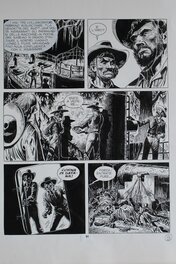 José Ortiz - Tex L'Or du Sud p 91 - Comic Strip