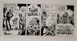 Julien/CDM - Ju/cdm - Julien Solé - Zumbies - Page d'abonnement Fluide Glacial - Comic Strip