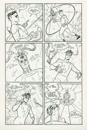 Mike Allred - Mike ALLRED - MADMAN # 3 PAGE 22 - Planche originale