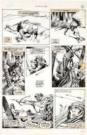 John Buscema - Savage Sword of Conan 28 Page 18 - Planche originale