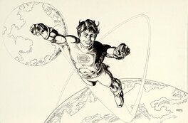 Gil Kane - Cosmic Kid - Original Illustration