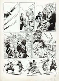 Luis Garcia Duran - Luis Garcia Duran - Il Samurai 02 pg 09 - Comic Strip