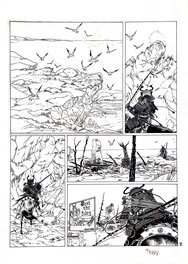 Ferry - Ian Kalédine le samouraï noir - Planche originale