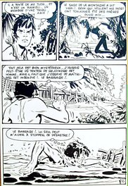Stelio Fenzo - Stelio Fenzo : PLANCHE ORIGINALE MON JOURNAL "TIKI" LANCELOT N°74 1968 Page 15 - Planche originale