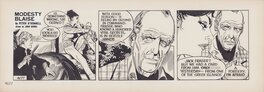 John M. Burns - Modesty Blaise | John Burns 4677 Green Cobra - Comic Strip