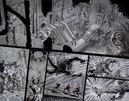 Juan E. Ferreyra - Spiderman noir #4 - Planche originale