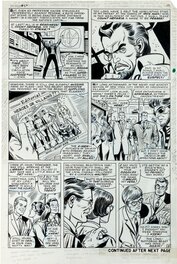 Werner Roth - X-Men 22 Page 8 - Planche originale