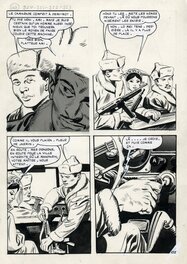 Vicente Alcazar - Flash Espionnage #52: Nick Carter - La poupée chinoise, pg 105 by Vicente Alcazar - Planche originale