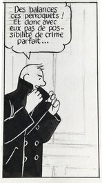 Stanislas - Case originale du Perroquet des Batignolles, planche 3, tome 2 - Comic Strip