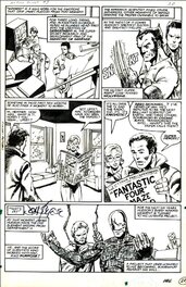John Byrne - Alpha Flight - Wolverine & Vindicator - Comic Strip