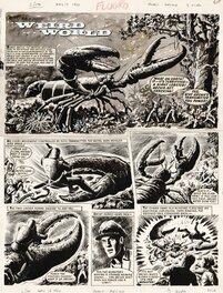 Ted Kearon - Ted KEARON : Planche de Robot Archie Weird World of X 1964 - Comic Strip