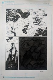 Mike Mignola - Hellboy in hell #3 p. 23 - Planche originale