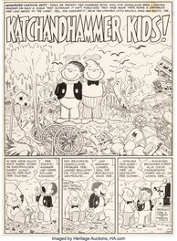 Will Elder - Mad #20 -  Histoire Complete (8 pages):  "Katchandhammer Kids!" - Planche originale