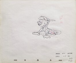 Disney Studio's - Pinocchio - Original art