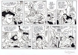 Uco Egmond - Falco en Donjon: De pip, pagina 9 b - Comic Strip