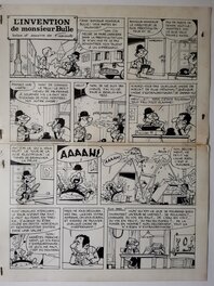 Francis - Planche 1 de l invention de monsieur Bulle - Comic Strip
