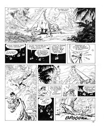 Didier Conrad - Bob Marone T2 : Le Dinosaure blanc - L'Affrontement - Planche 13 - Comic Strip